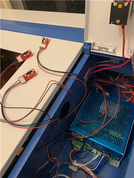 Jak wykonać blokujące wyłączniki bezpieczeństwa dla wycinarki laserowej K40?