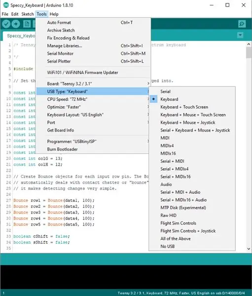 Teensy 3.2'yi programlayın