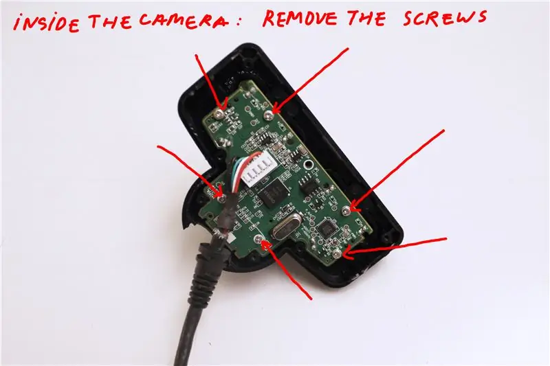 ENTFERNEN DES IR-FILTERS DER KAMERA