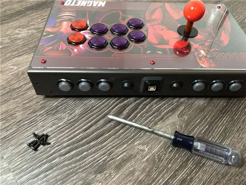 Otevření Arcade Stick