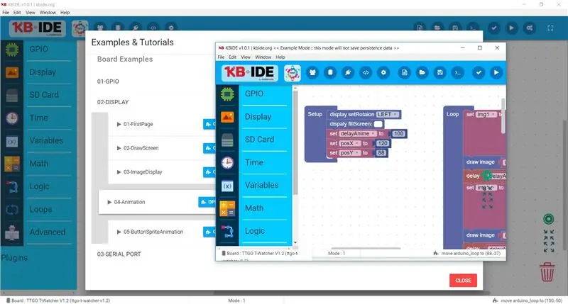 Ашық тақта мысалы → 02-DISPLAY → 04-Анимация