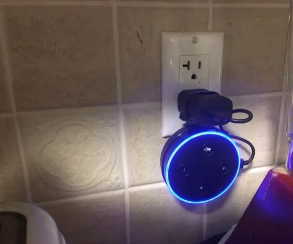 Echo Dot Hanger, helppoa, nopeaa ja halpaa!: 7 vaihetta