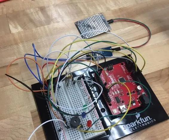 Menggunakan Sensor Suhu, Air Hujan, dan Getaran pada Arduino untuk Melindungi Rel: 8 Langkah (dengan Gambar)