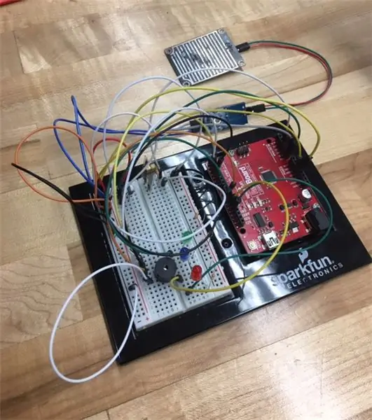 การใช้เซ็นเซอร์อุณหภูมิ น้ำฝน และการสั่นสะเทือนบน Arduino เพื่อปกป้องรางรถไฟ