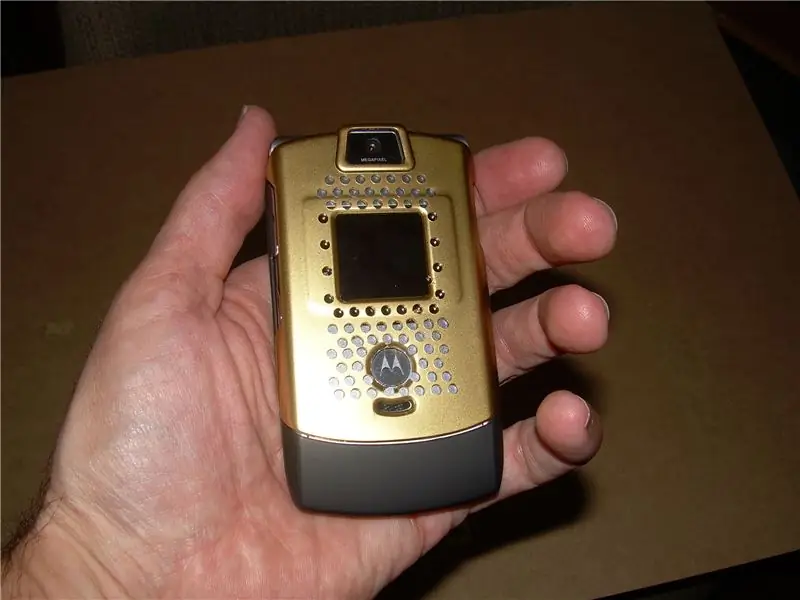 Napravite Star Trek Communicator Edition RAZR: 3 koraka (sa slikama)