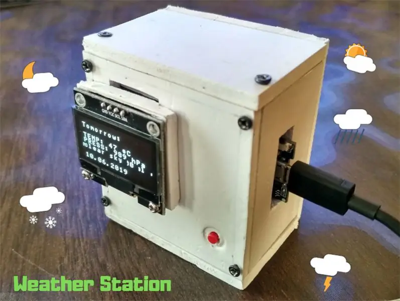 Einfache Wetterstation V2.0