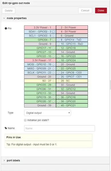 De schakelaar configureren