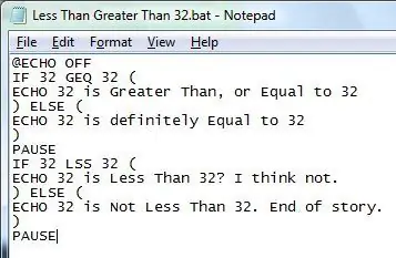 IF Command - Maar ek is groter as jy (2/2)