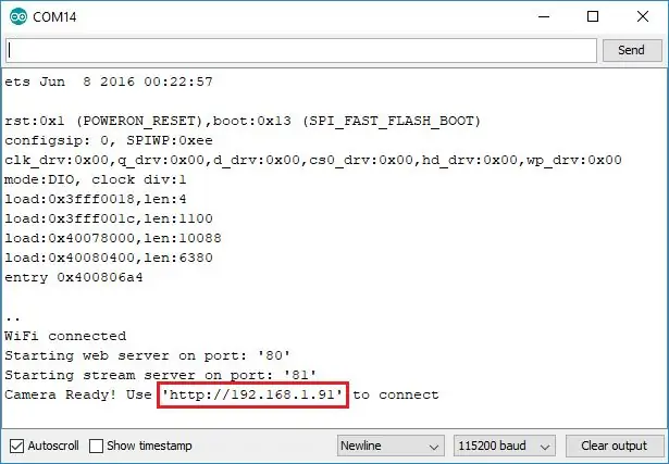 Mendapatkan IP Dari Monitor Serial