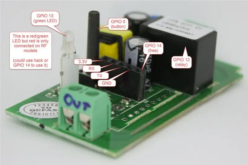 Seadme Sonoff Esp8266 seadistamine MQTT jaoks