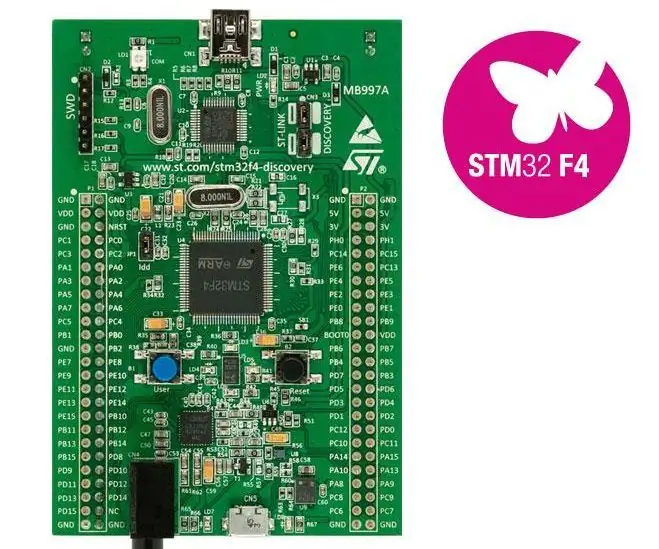 בקרת מנועי סרוו עם STM32F4 ARM MCU: 4 שלבים