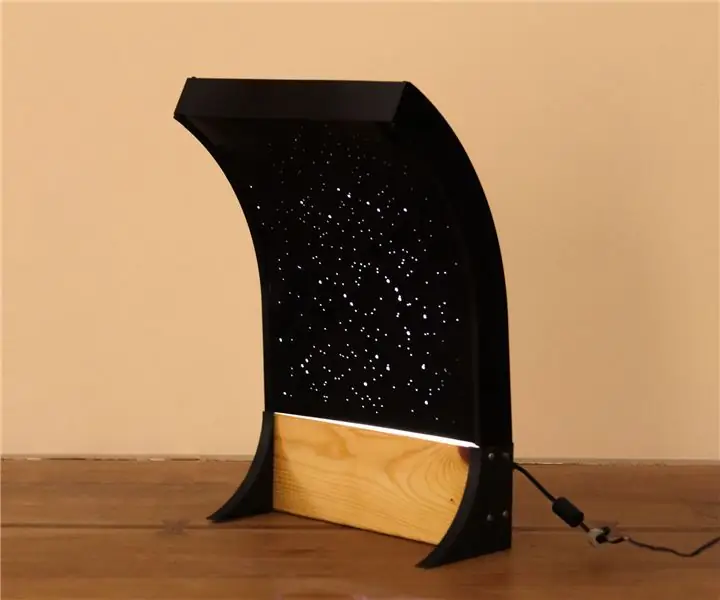 Galaxy Mood Lamp: 10 trin (med billeder)