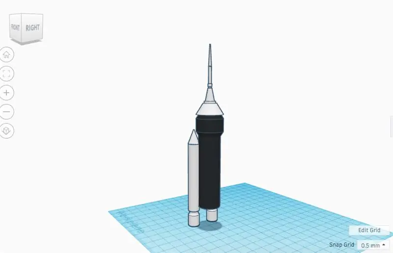 Vykreslenie vašej rakety