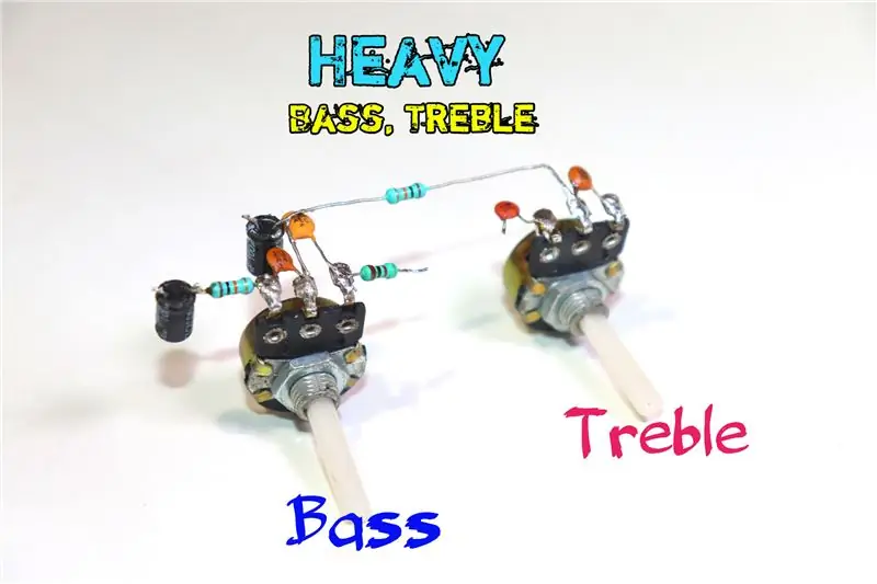 Heavy Bass thiab Treble Circuit