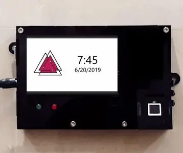 Sistema de atendimento por impressão digital Arduino com armazenamento de dados em nuvem: 8 etapas