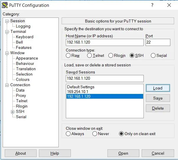 Připojte se k Raspberry Pi 3