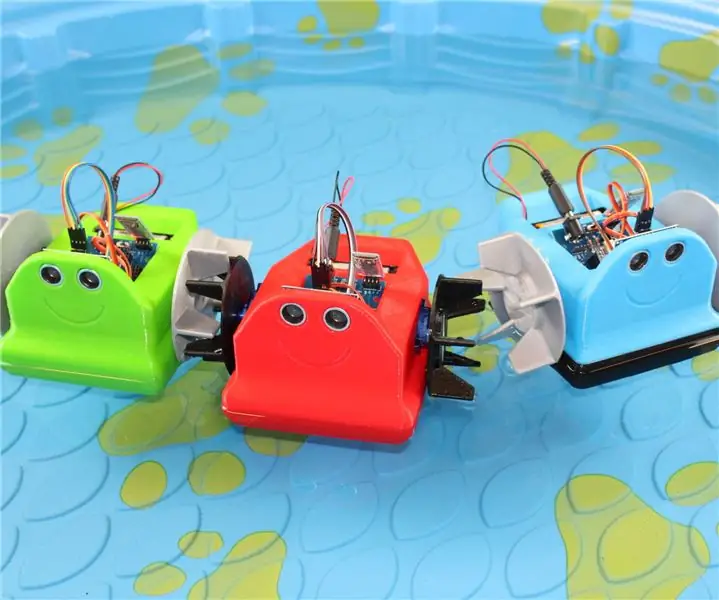 Waterbot: Arduino Robot Boat: 9 hapa (me fotografi)