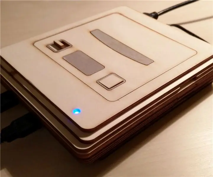 Wooden Super Nintendo Entertainment System (SNES): 11 кадам