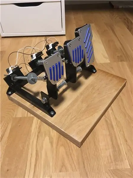 Bilsimulator Arduino pedaler