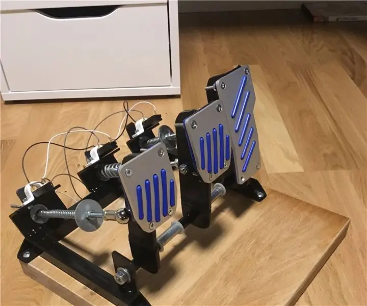 Car Simulator Arduino Pedals: 7 ขั้นตอน (พร้อมรูปภาพ)