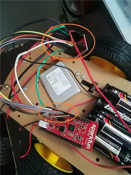 Koble TB6612FNG -driveren til ESP32 Thing