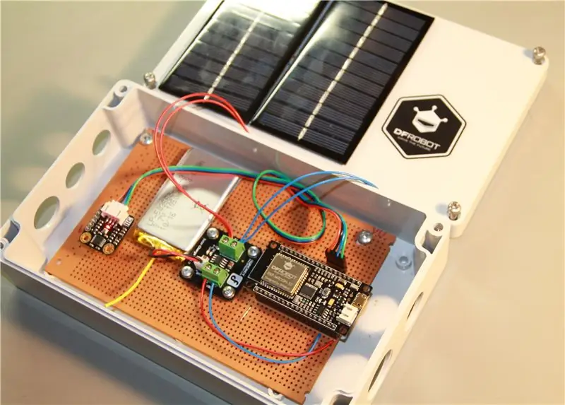 Solarna meteorološka stanica ESP32