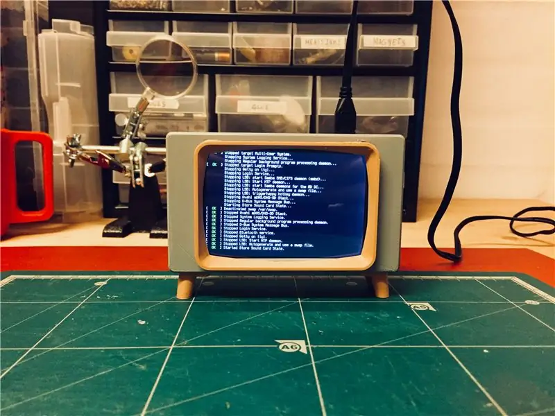 Raspberry Pi Fernseher im Retro-Look