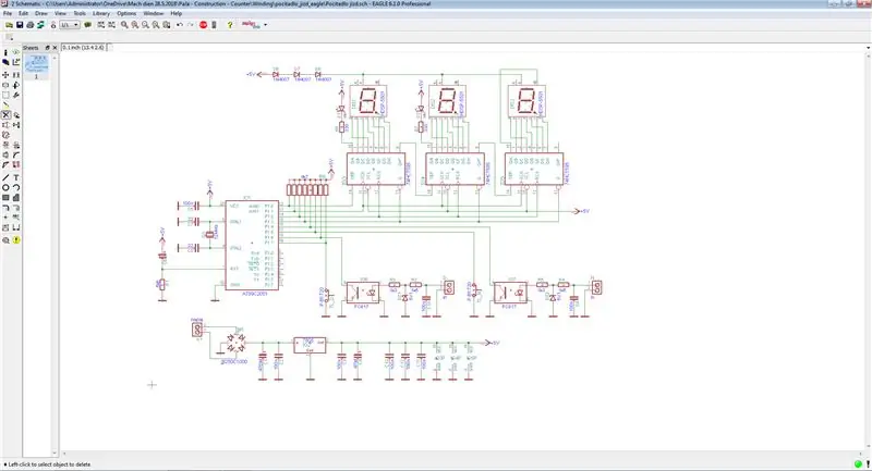 Faça o esquema e o PCB