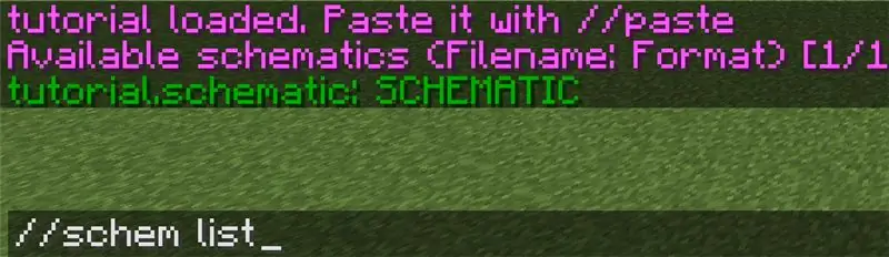 Adicionando o Esquemático ao Mundo do Minecraft