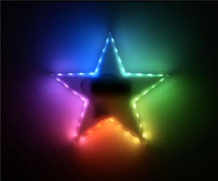 Kids RGB LED Star Nightlight: 9 βήματα (με εικόνες)