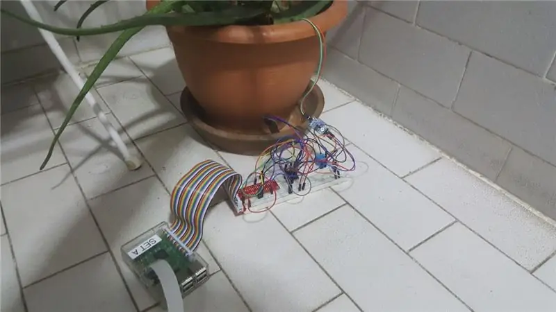 Sistema de monitoreo de plantas de IoT (con IBM IoT Platform)