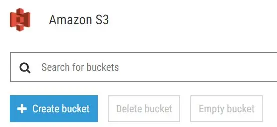 Configurare il bucket AWS S3