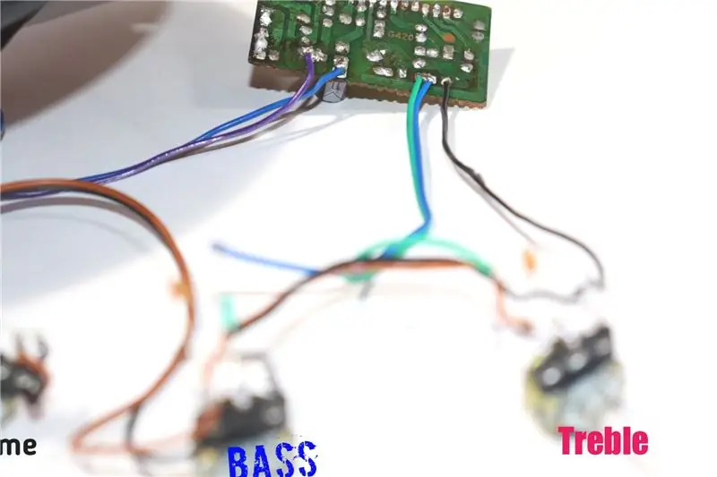 Hubungkan Kabel Input di Amplifier