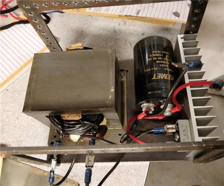 Pasadyang DC Power Mula sa Microwave Oven Transformer: 9 Hakbang (na may Mga Larawan)