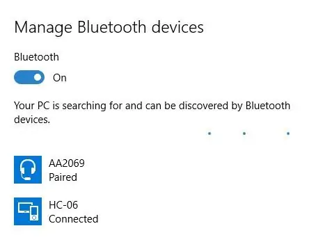 Opsætning af din Bluetooth