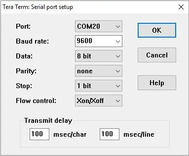 Instalace softwaru pro emulaci terminálu