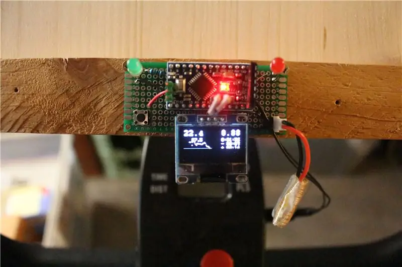 Tænd for dit ergometer display