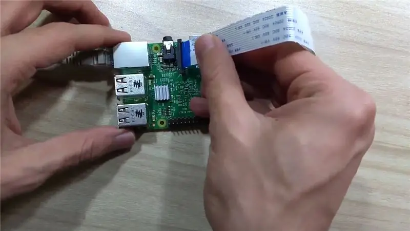 Raspberry Pi Kamerasını qoşun