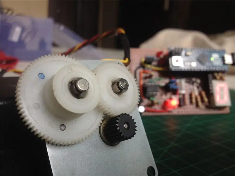 Օգտագործեք Stepper Motor- ը որպես պտտվող կոդավորիչ