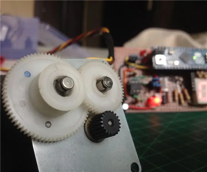 Gumamit ng isang Stepper Motor Bilang isang Rotary Encoder: 9 Mga Hakbang (na may Mga Larawan)