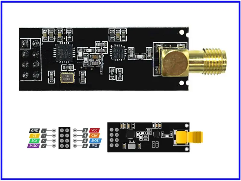 Émetteur-récepteur radio NORDIC NRF24L01