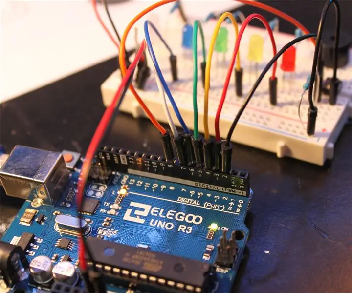DIY Arduino Simple LED Timer Circuit: 3 Βήματα DIY Arduino Simple LED Timer Circuit: 3 Βήματα