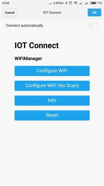 Het bord verbinden met IOT Connect Cloud