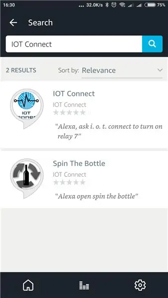 Sincronizzazione di Amazon Alexa con IOT Connect