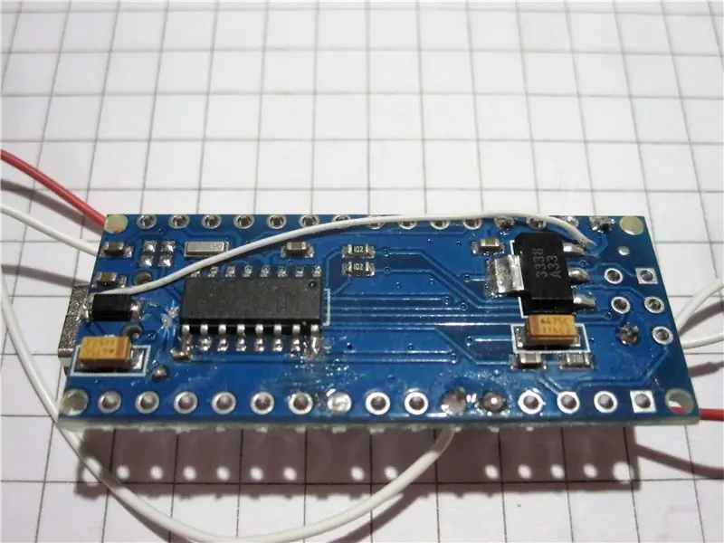 Arduino NANO 3V3 კონვერტაცია