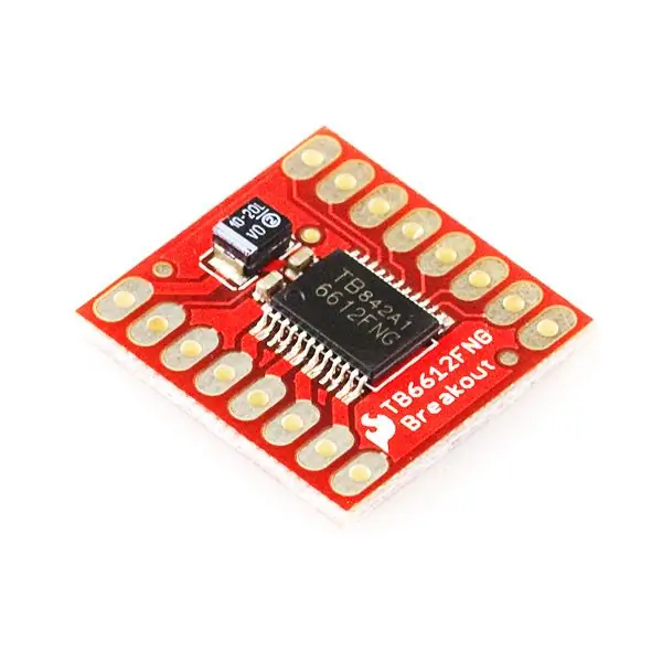 Actobitty 2 Med TB6612FNG SparkFun -motordriver, nybegynnerguide