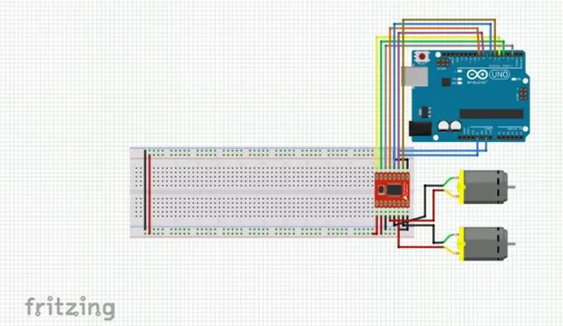 Câblage du robot