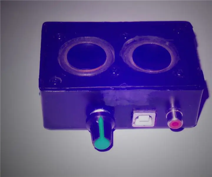 DIY Build Mini USB Plug & Play Speakers (በማይክ አማራጭ) 3 ደረጃዎች (ከስዕሎች ጋር)