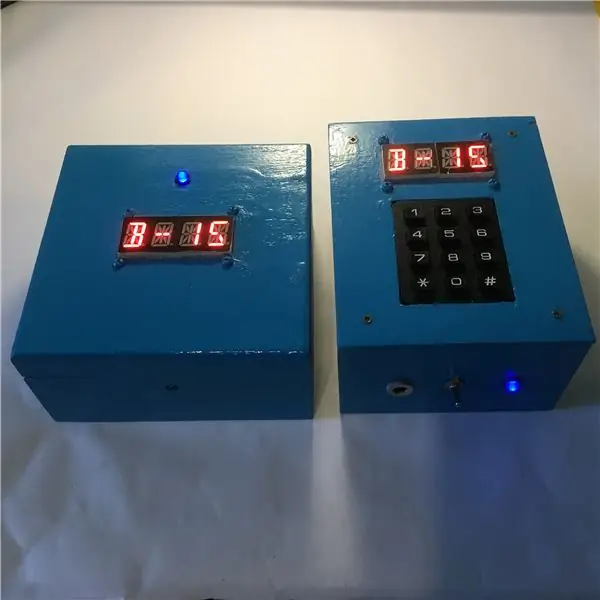 Arduino Bluetooth Bingo Display for hørselshemmede