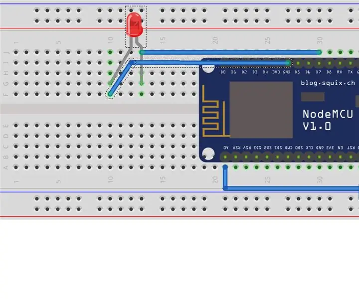 Saskarnes lietus piliena sensors uz NodeMcu - iesācējiem: 5 soļi